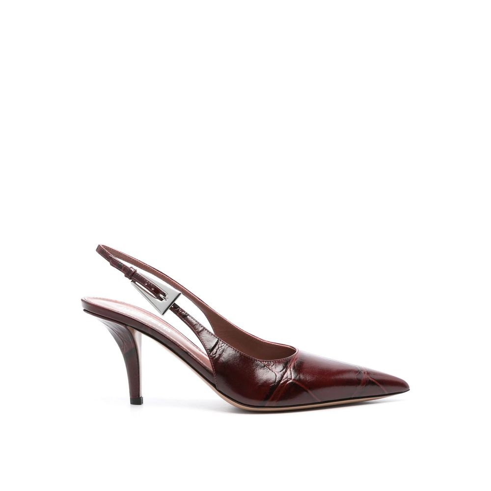Paris Texas Jessica Leather Slingback Pumps - ACCEXO