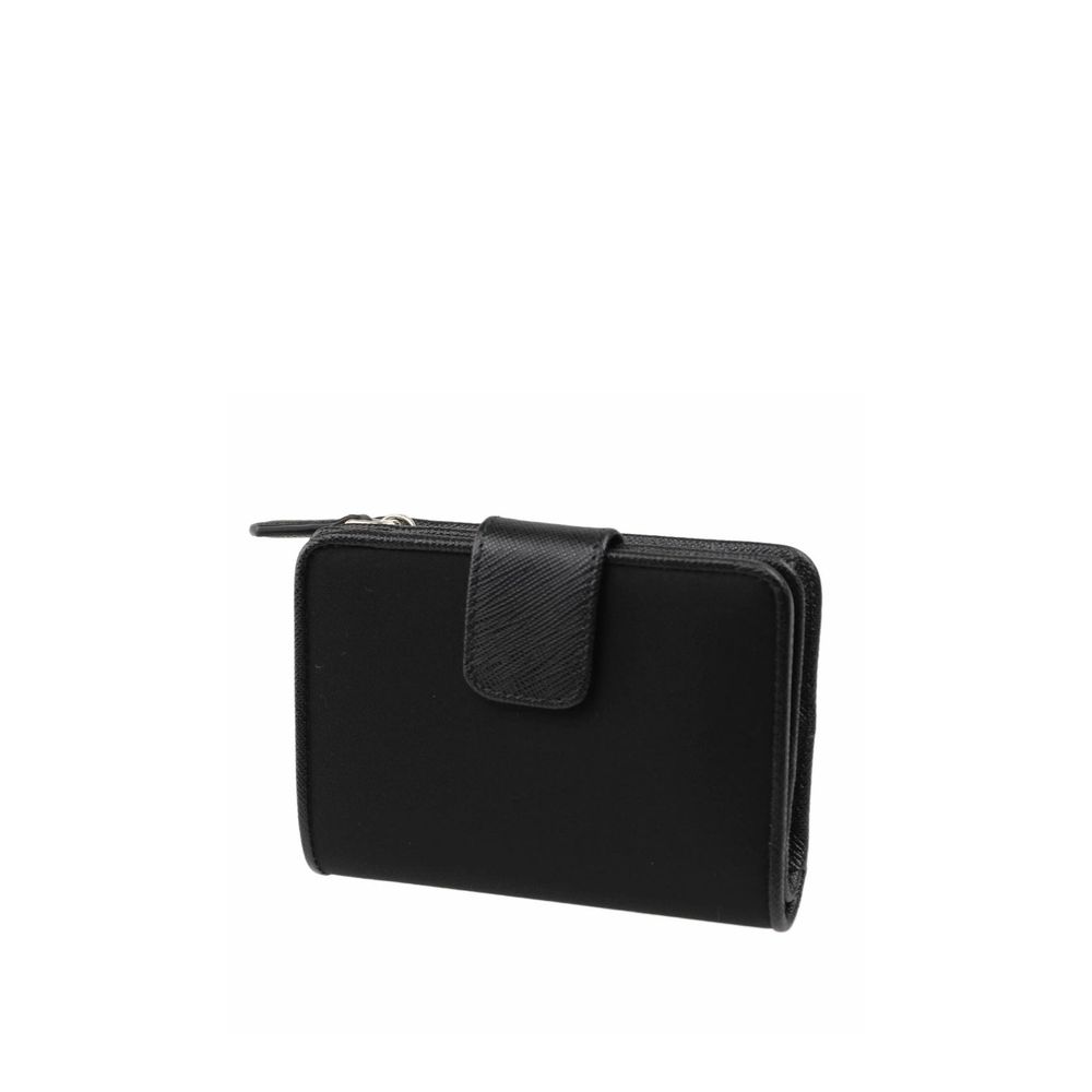 Prada Nylon and Leather French Wallet - ACCEXO
