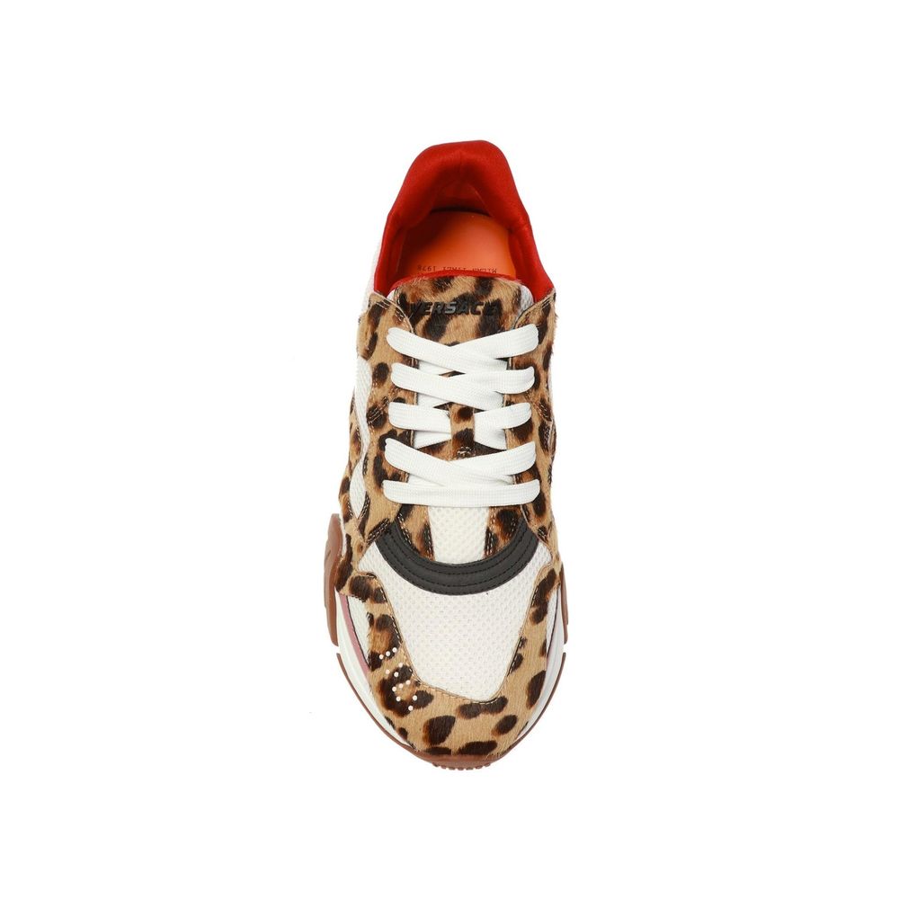 Versace Squalo Leopard Sneakers - ACCEXO