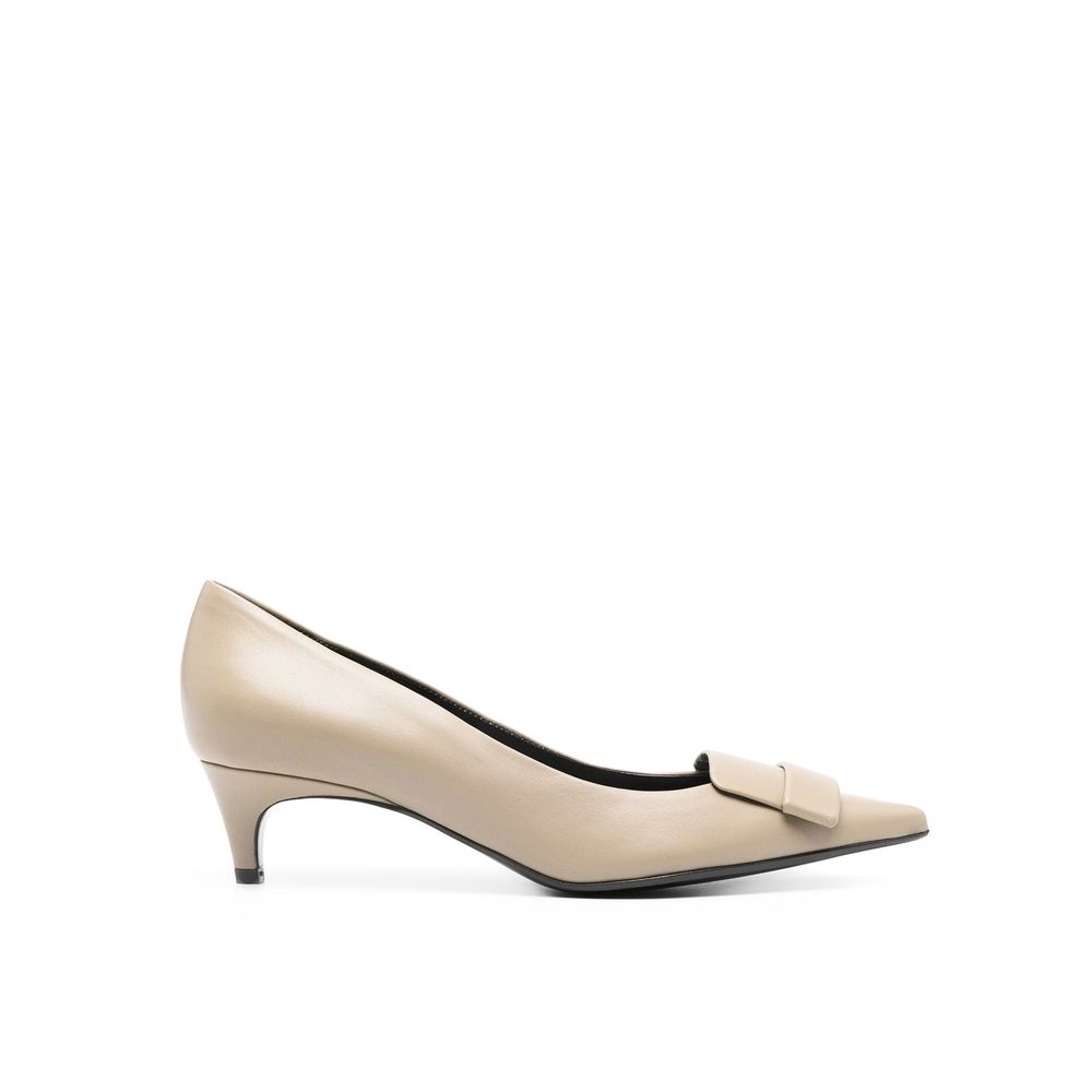 Sergio Rossi SR1 Leather Pumps - ACCEXO