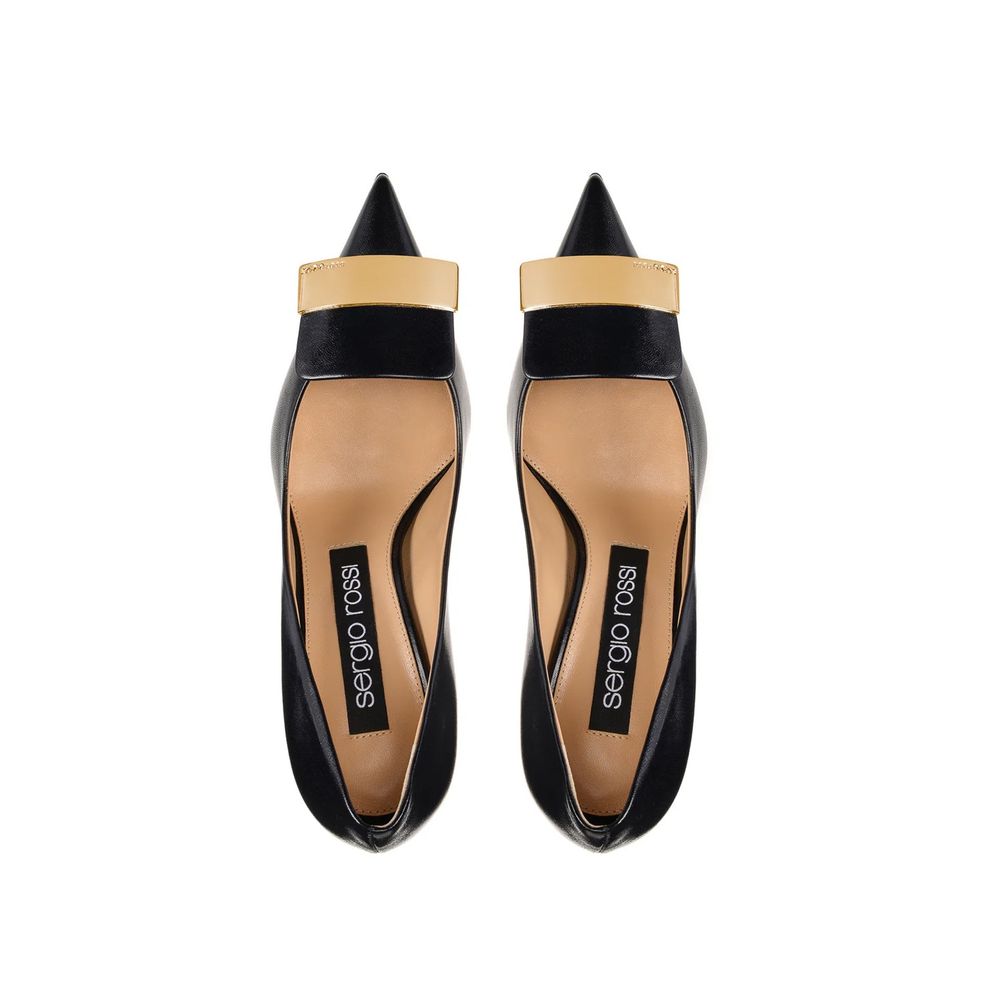 Sergio Rossi SR1 Leather Pumps - ACCEXO