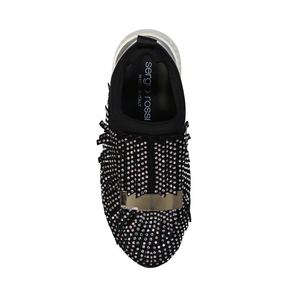 Sergio Rossi SR1 Running Crystals Sneakers - ACCEXO