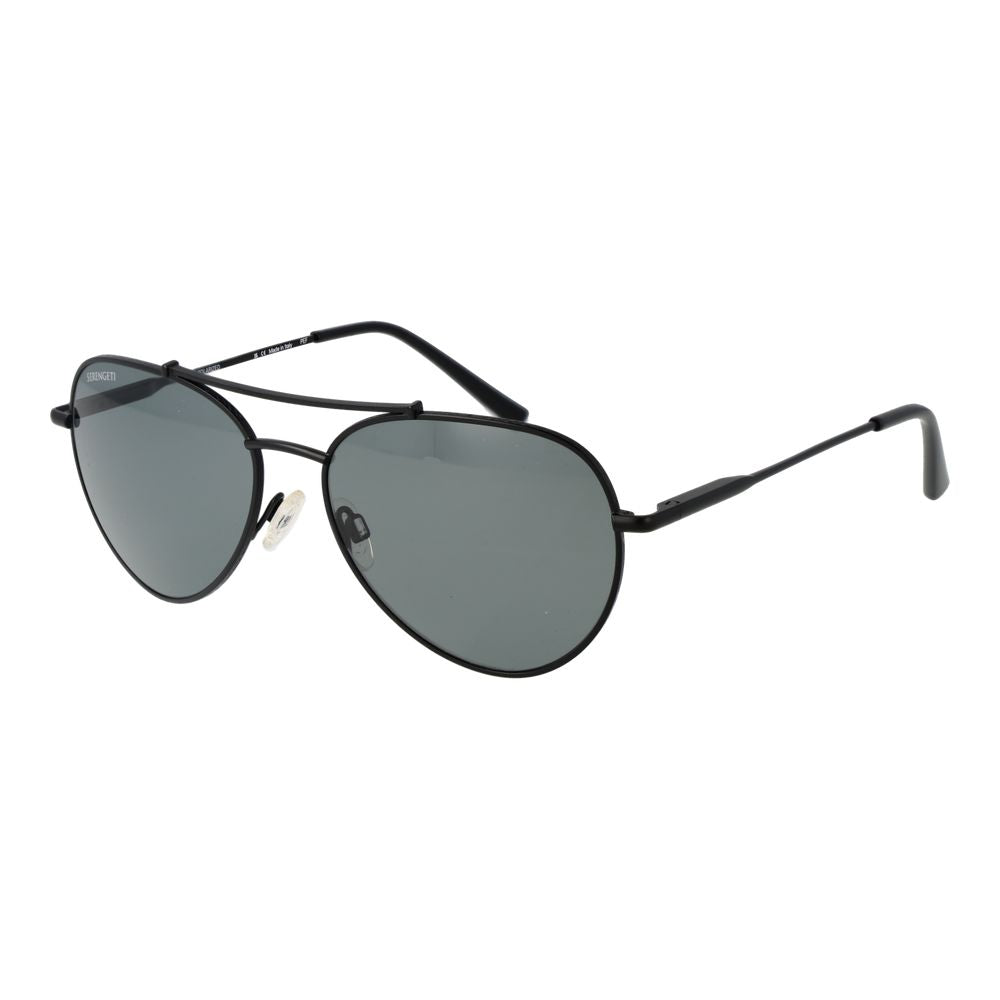 Serengeti Black Unisex Sunglasses - ACCEXO
