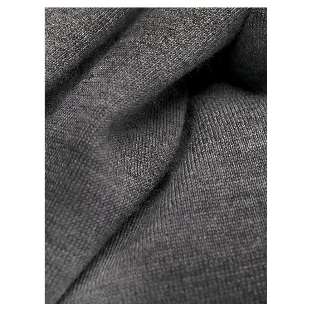 Brunello Cucinelli Gray Cashmere Sweater - ACCEXO