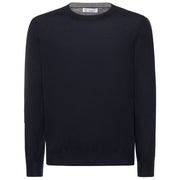 Brunello Cucinelli Blue Cashmere Sweater - ACCEXO