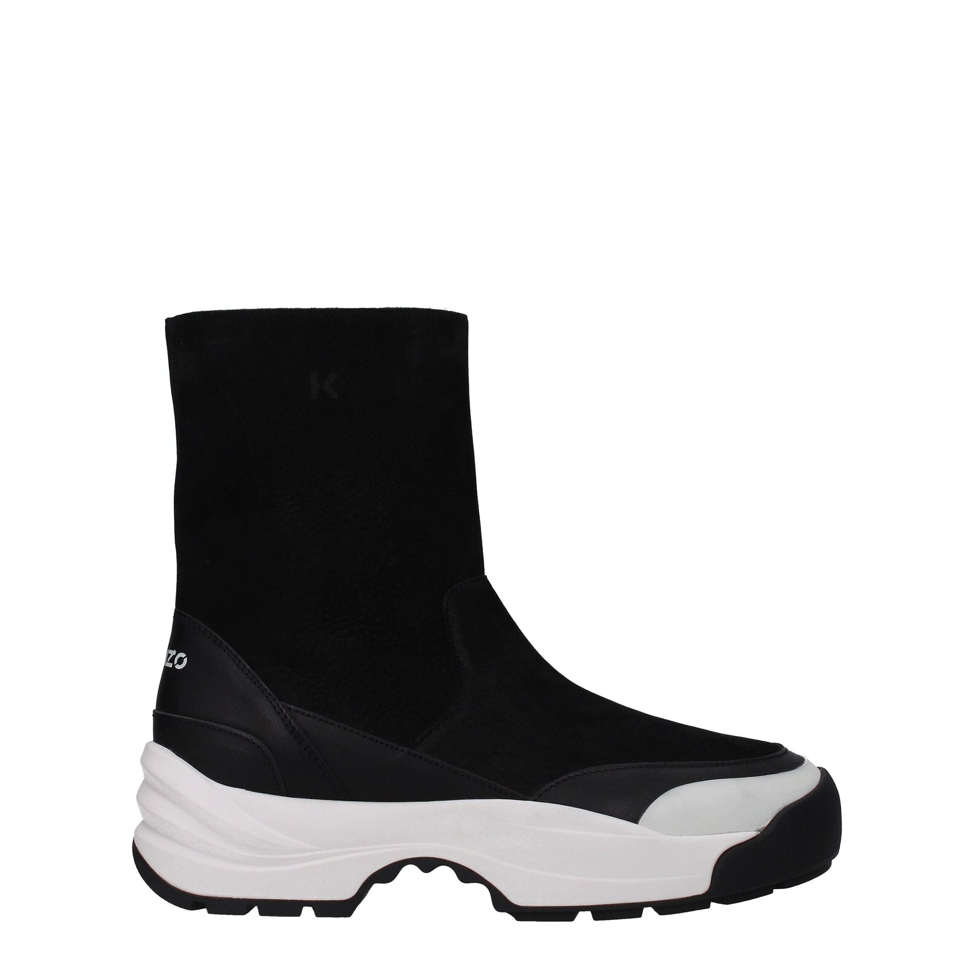 Kenzo Black Leather Ankle - ACCEXO