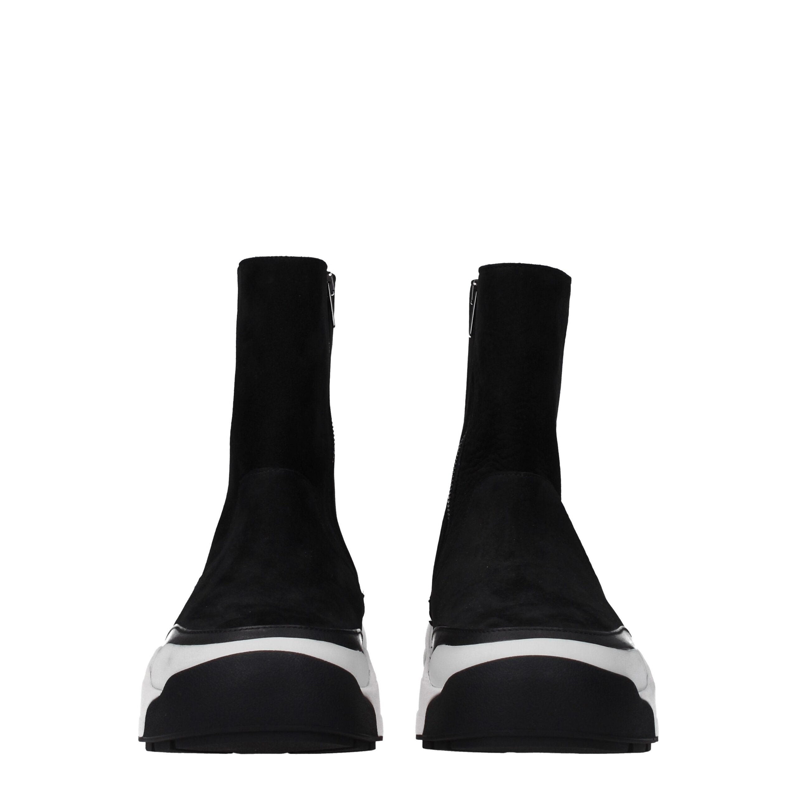 Kenzo Black Leather Ankle - ACCEXO