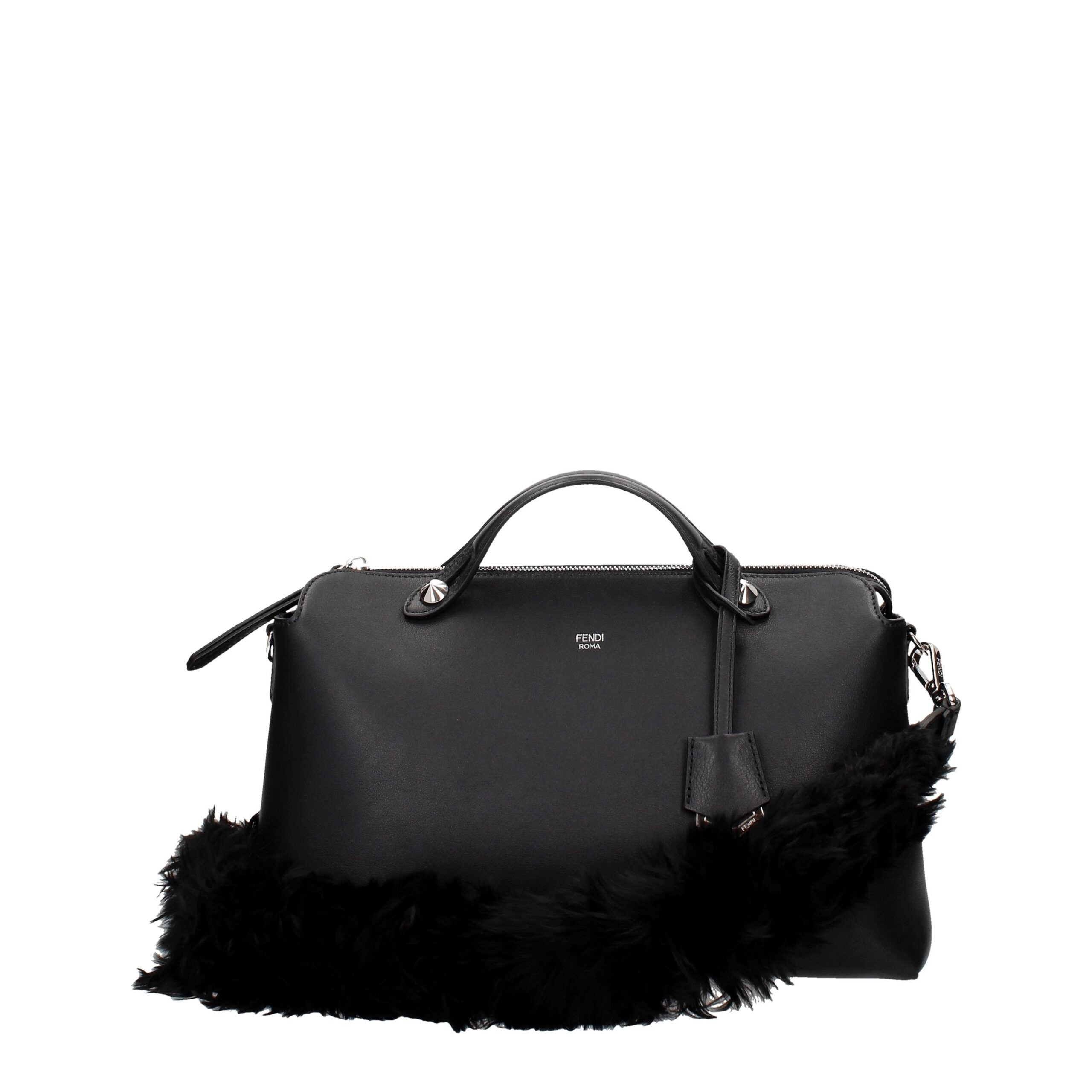 Fendi Black Leather Shoulder Bag - ACCEXO