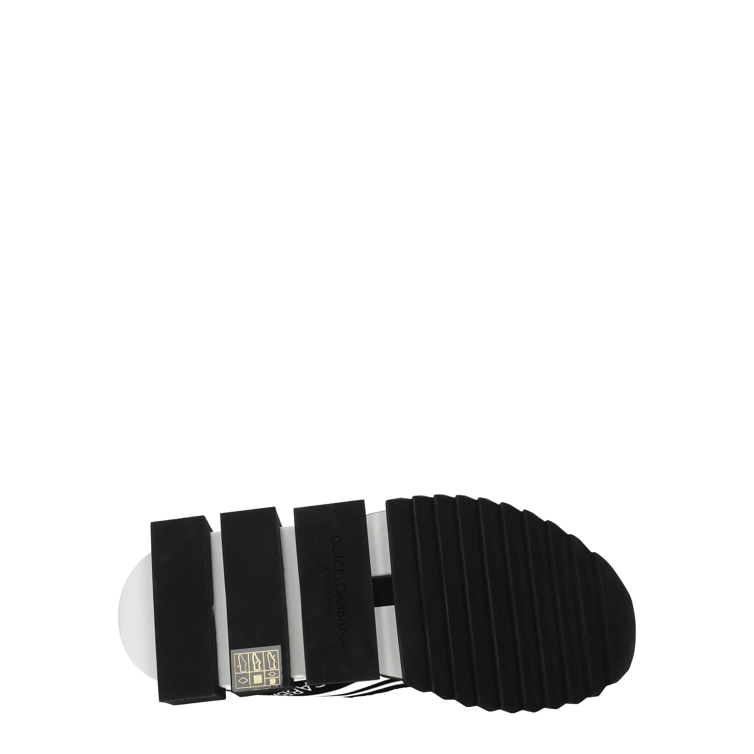 Dolce & Gabbana White Fabric Sneakers - ACCEXO