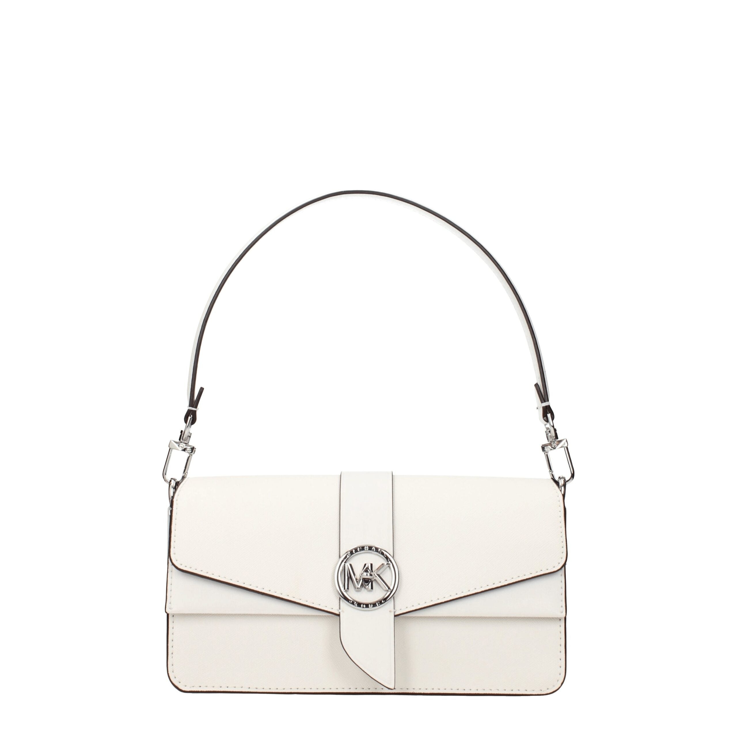 Michael Kors White Leather Handbag