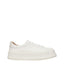 Jil Sander White Leather Platform Sneakers
