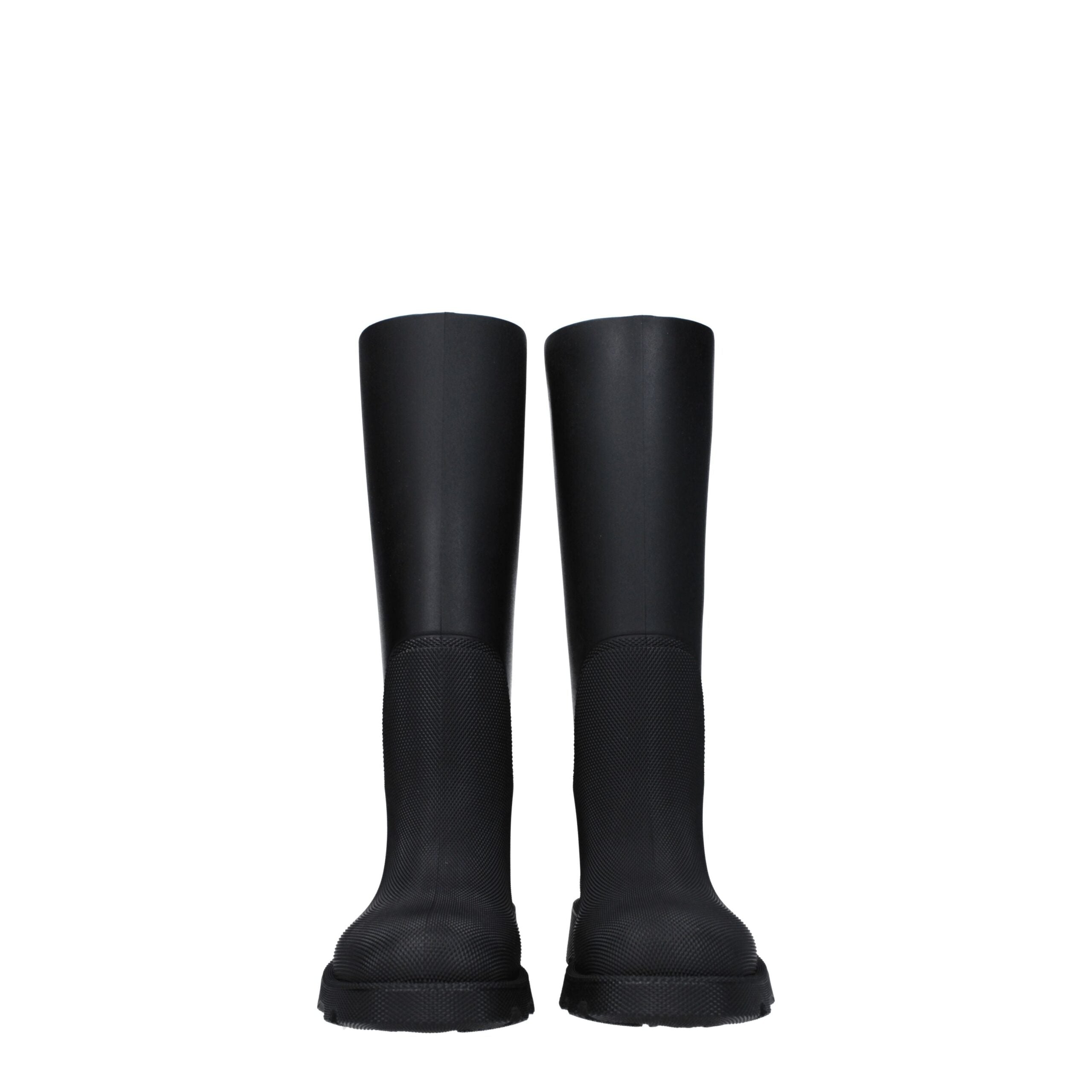 Burberry Black Cotton Boot