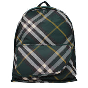 Burberry Shield Check Pattern Woven Backpack & Bumbag