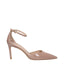 Stuart Weitzman Pink Leather Stiletto Heel Sandals