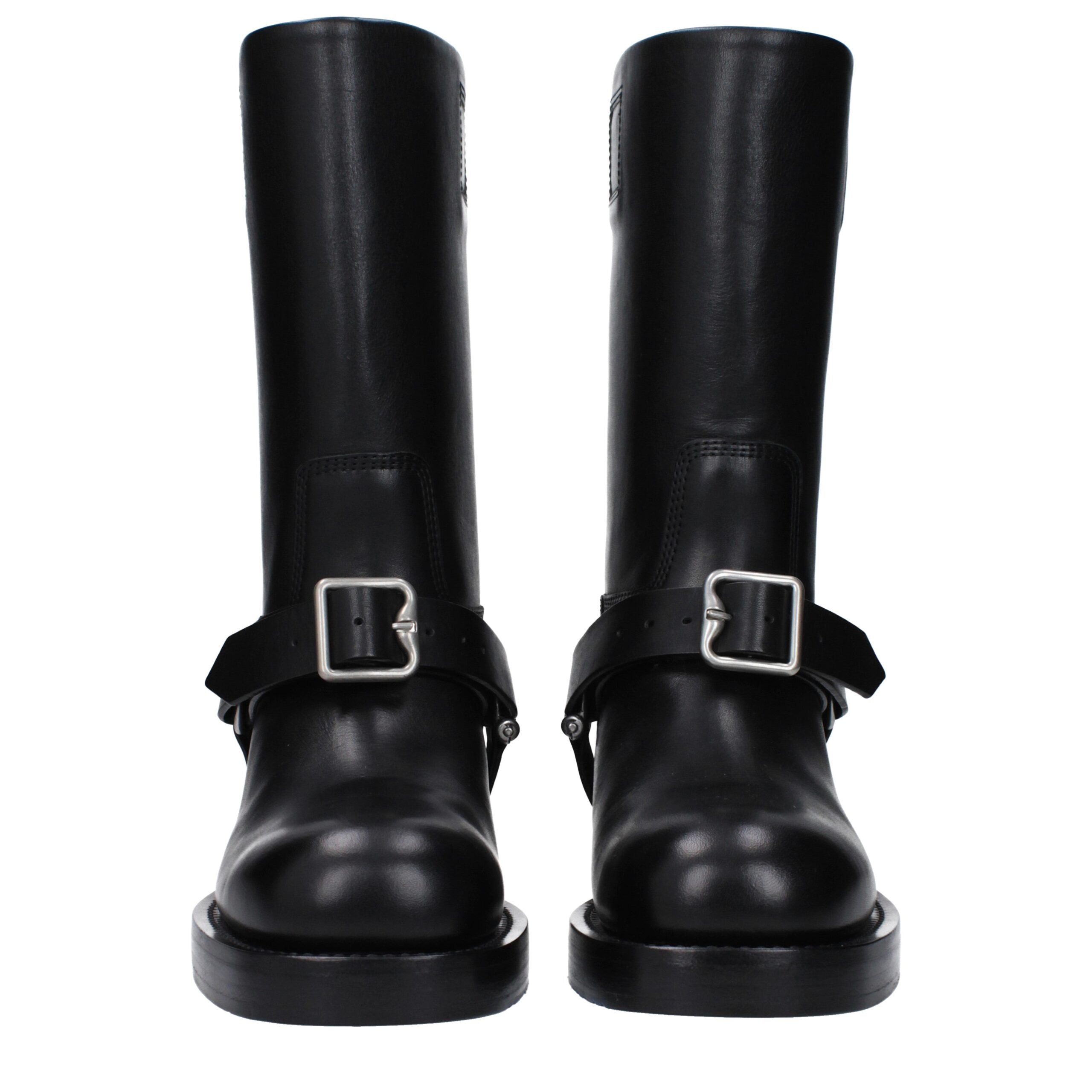 Burberry Black Leather Boot