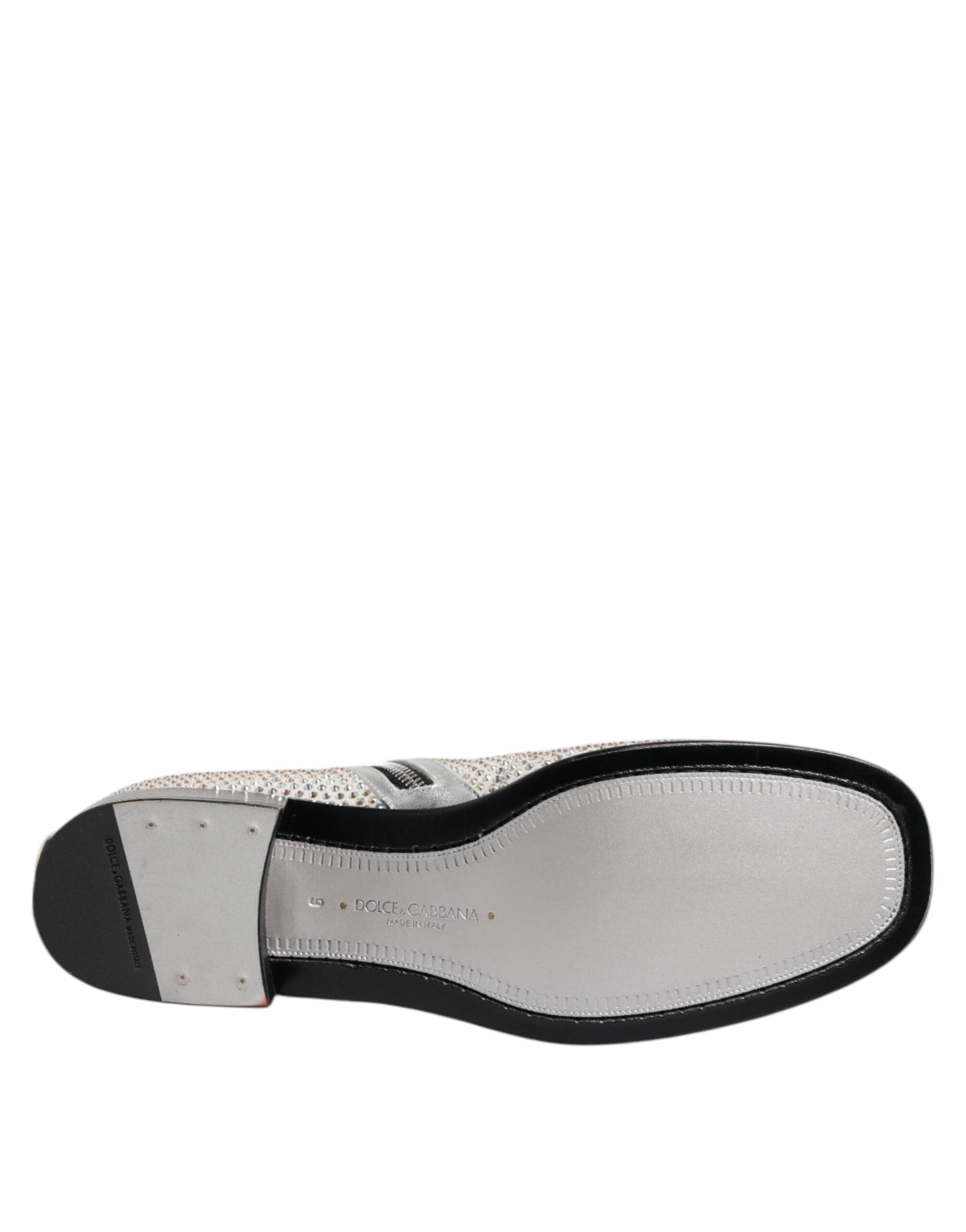 Dolce & Gabbana White Strass DG Logo Heels Ankle Boots Shoes - ACCEXO