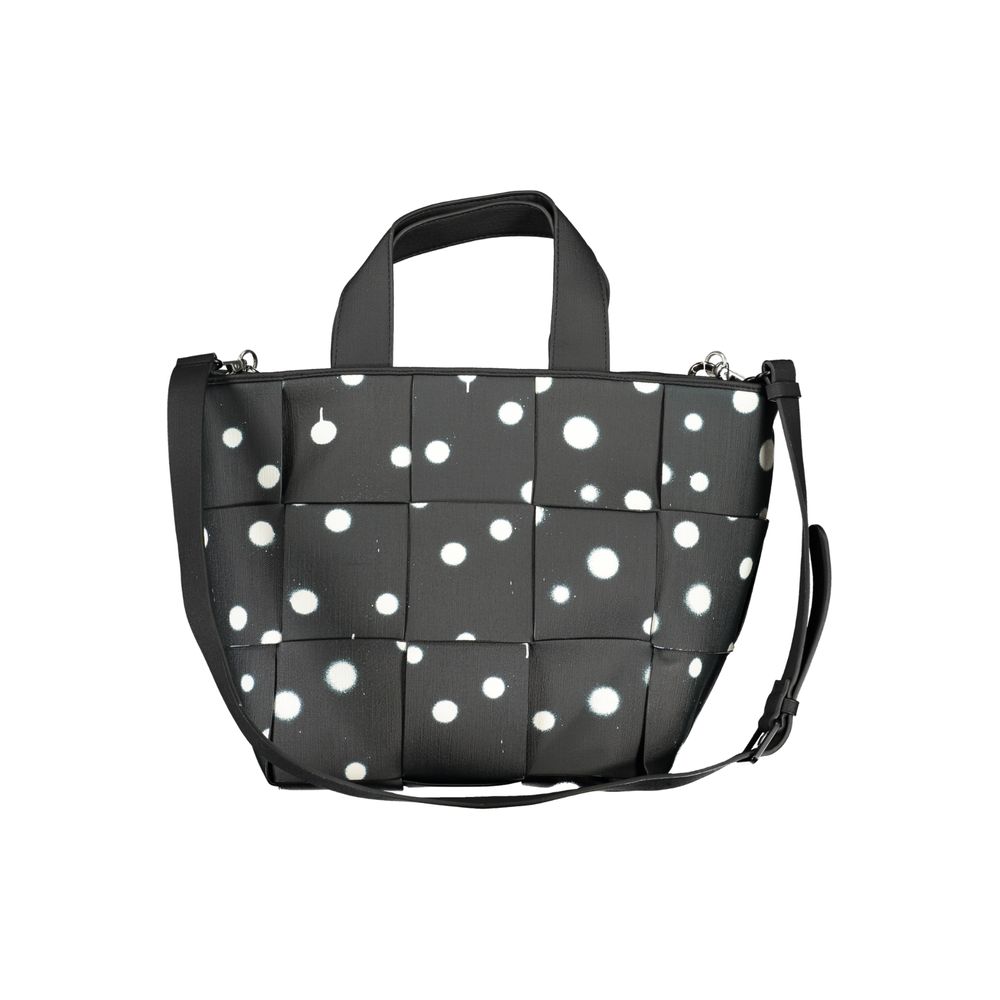Desigual Black Polyethylene Handbag - ACCEXO