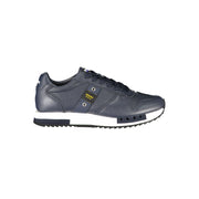 Blauer Blue Leather Men Sneaker