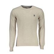 U.S. POLO ASSN. Beige Wool Sweater - ACCEXO