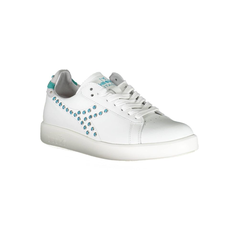 Diadora White Fabric Sneaker - ACCEXO