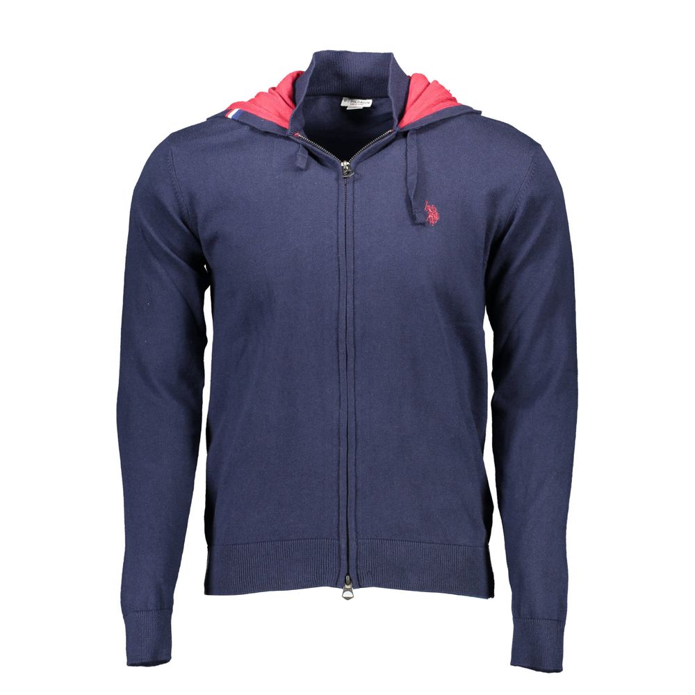 U.S. POLO ASSN. Blue Cotton Sweater - ACCEXO
