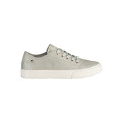 U.S. POLO ASSN. Gray Polyester Sneaker - ACCEXO