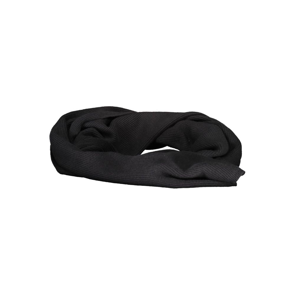 North Sails Black Cotton Scarf - ACCEXO
