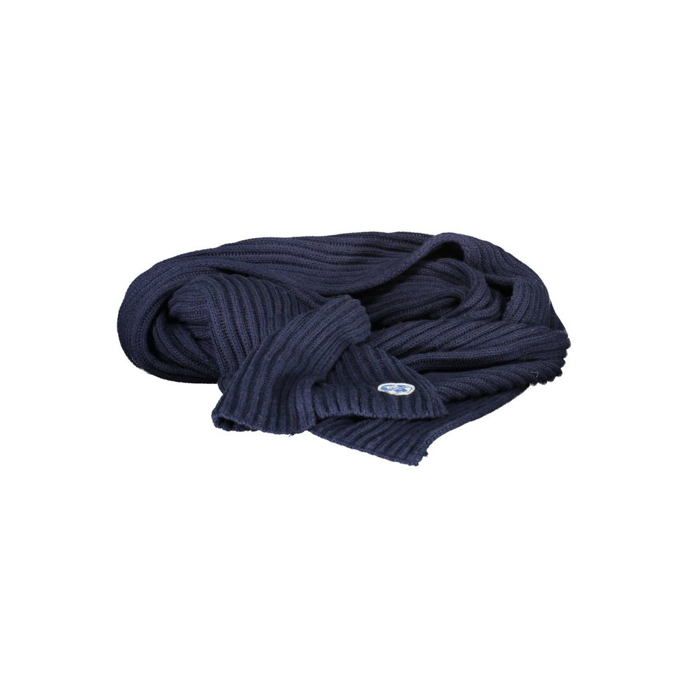 North Sails Blue Cotton Scarf - ACCEXO