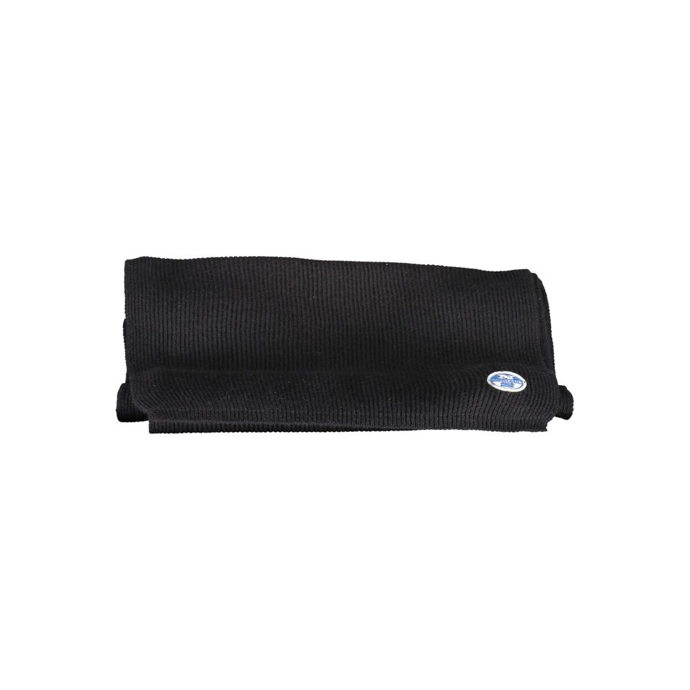 North Sails Black Cotton Scarf - ACCEXO