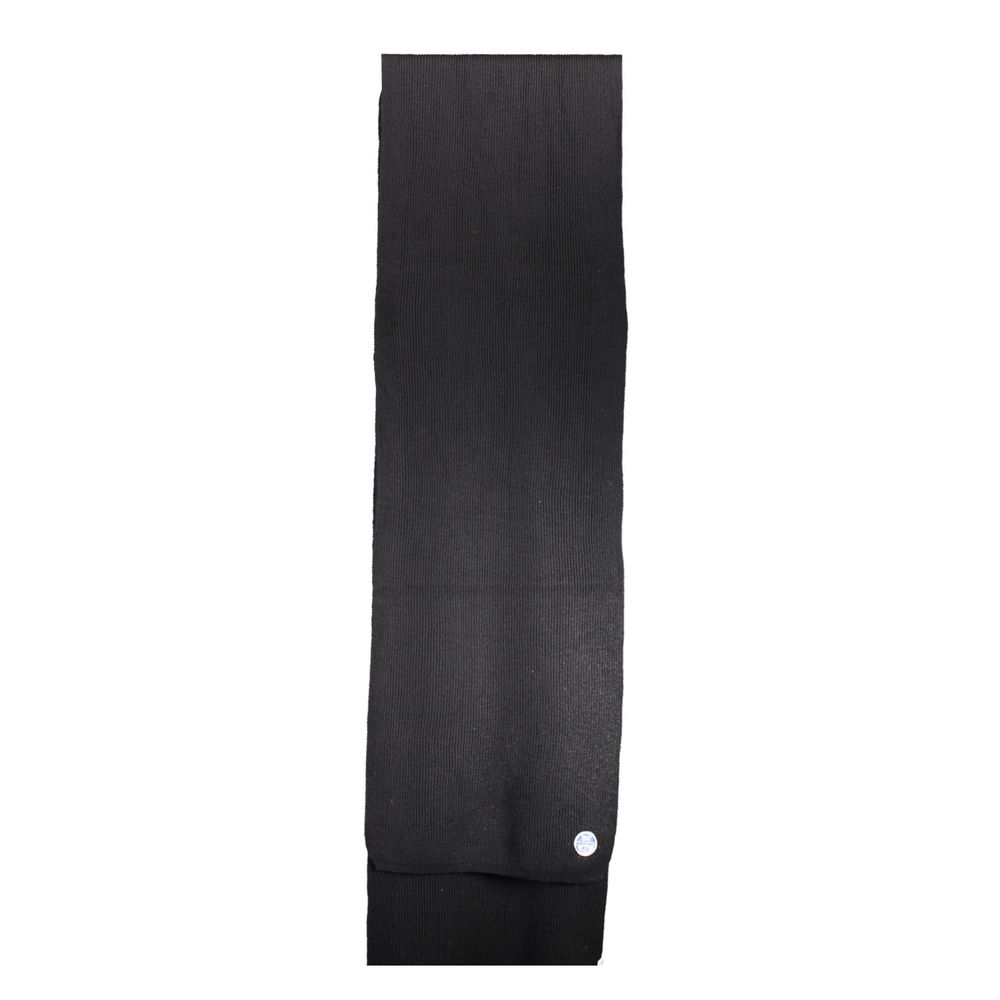 North Sails Black Cotton Scarf - ACCEXO