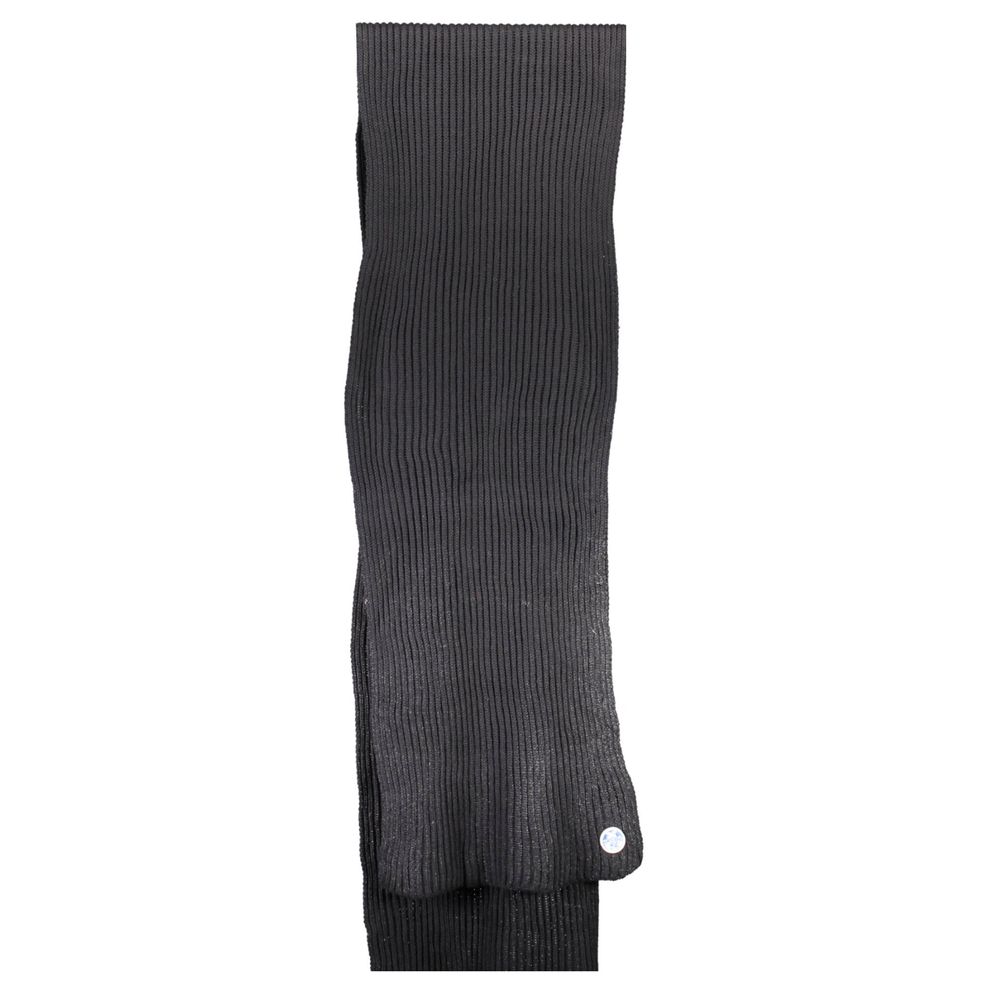 North Sails Black Cotton Scarf - ACCEXO