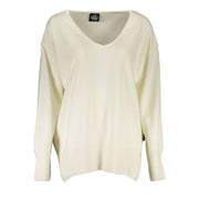 North Sails White Wool Sweater - ACCEXO