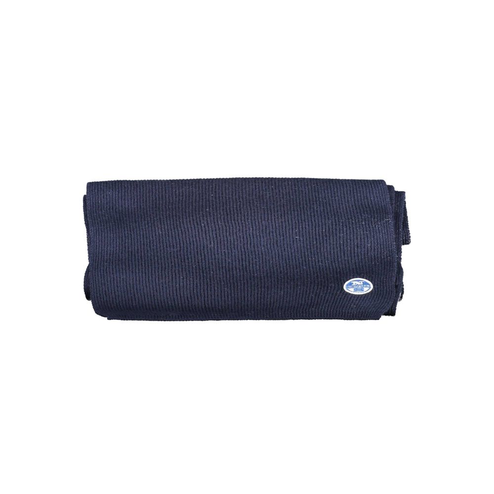 North Sails Blue Cotton Scarf - ACCEXO