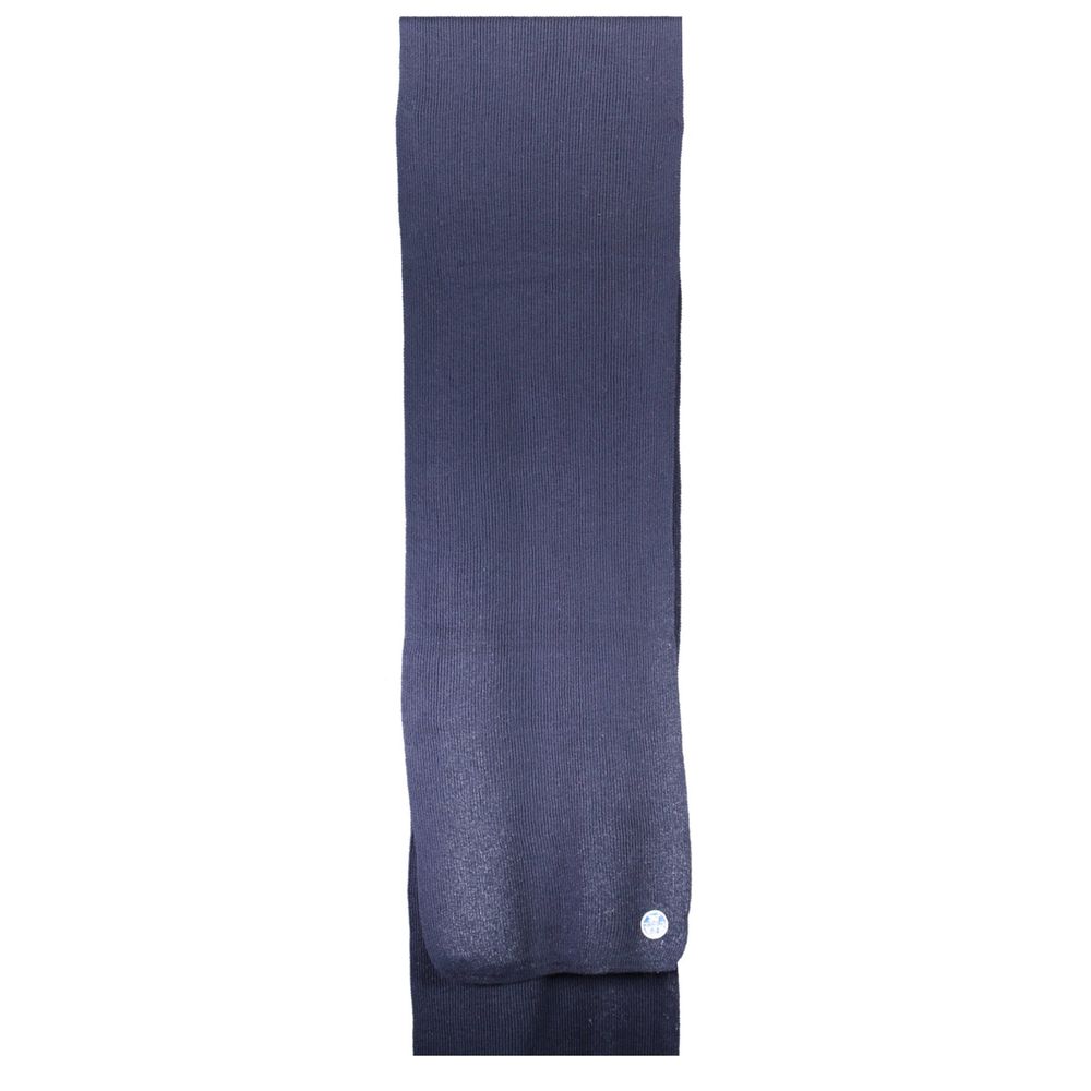 North Sails Blue Cotton Scarf - ACCEXO