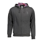 U.S. POLO ASSN. Black Cotton Sweater - ACCEXO