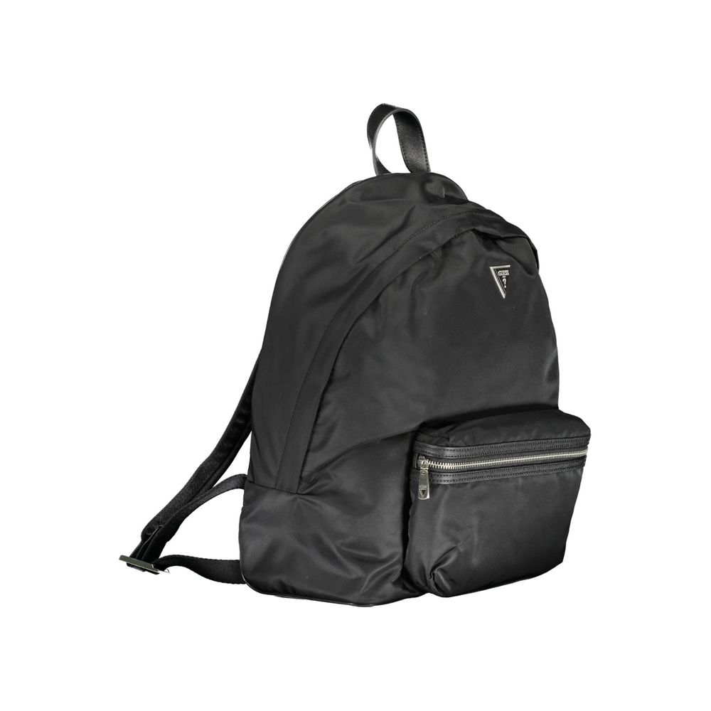 Guess Jeans Black Polyamide Backpack - ACCEXO