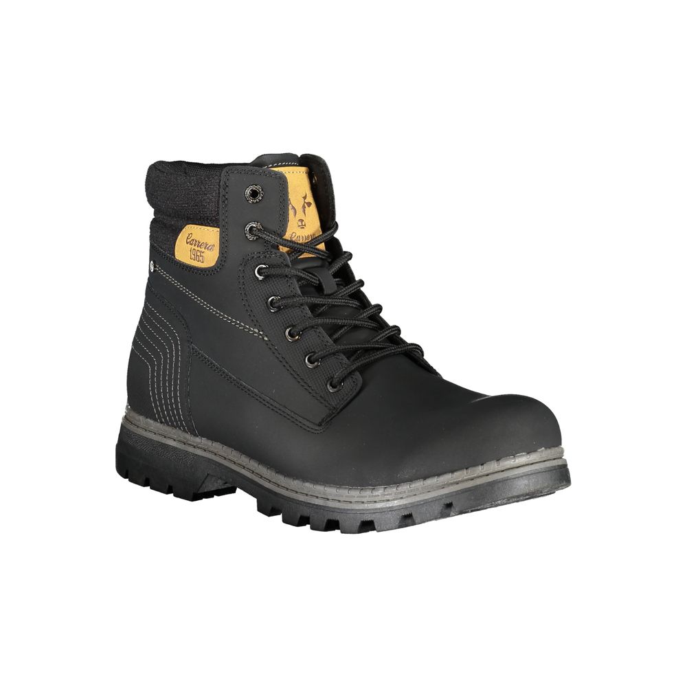 Carrera Black Polyester Boot - ACCEXO