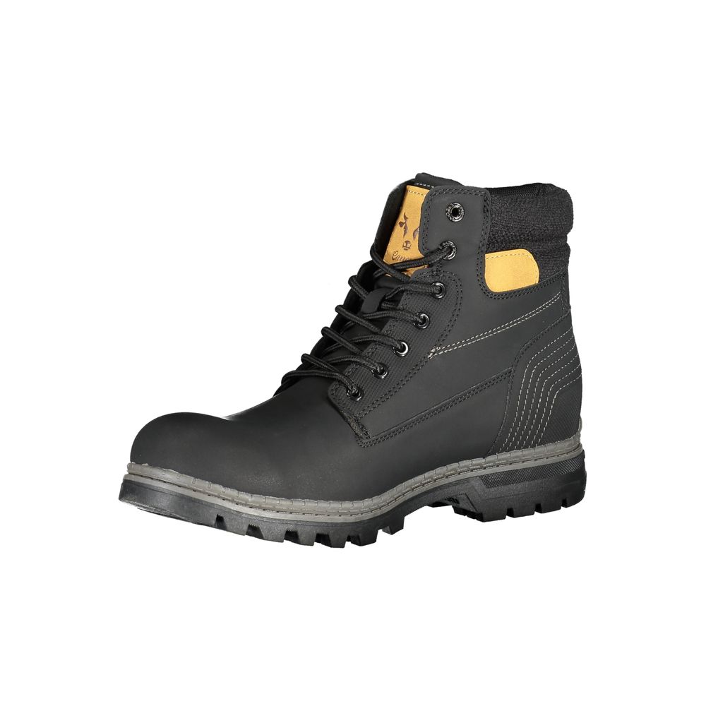 Carrera Black Polyester Boot - ACCEXO