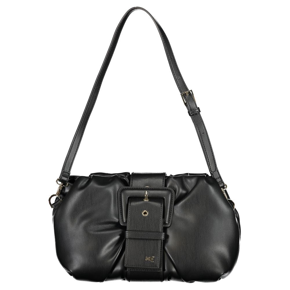Patrizia Pepe Black Polyethylene Handbag - ACCEXO