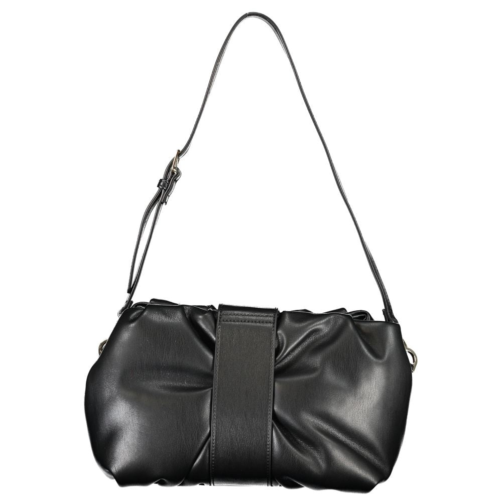 Patrizia Pepe Black Polyethylene Handbag - ACCEXO