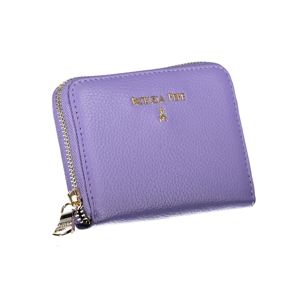Patrizia Pepe Purple Polyethylene Wallet - ACCEXO