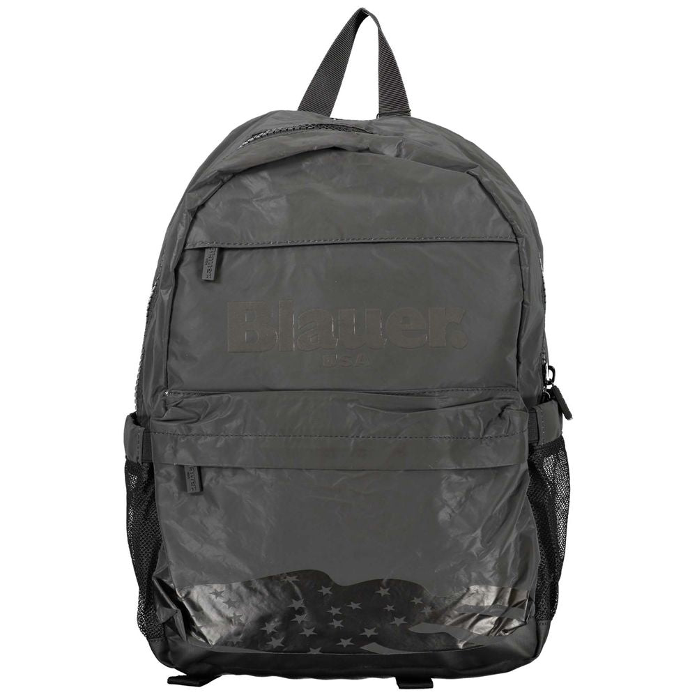 Blauer Black Polyester Backpack - ACCEXO