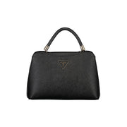 Guess Jeans Black Polyethylene Handbag - ACCEXO