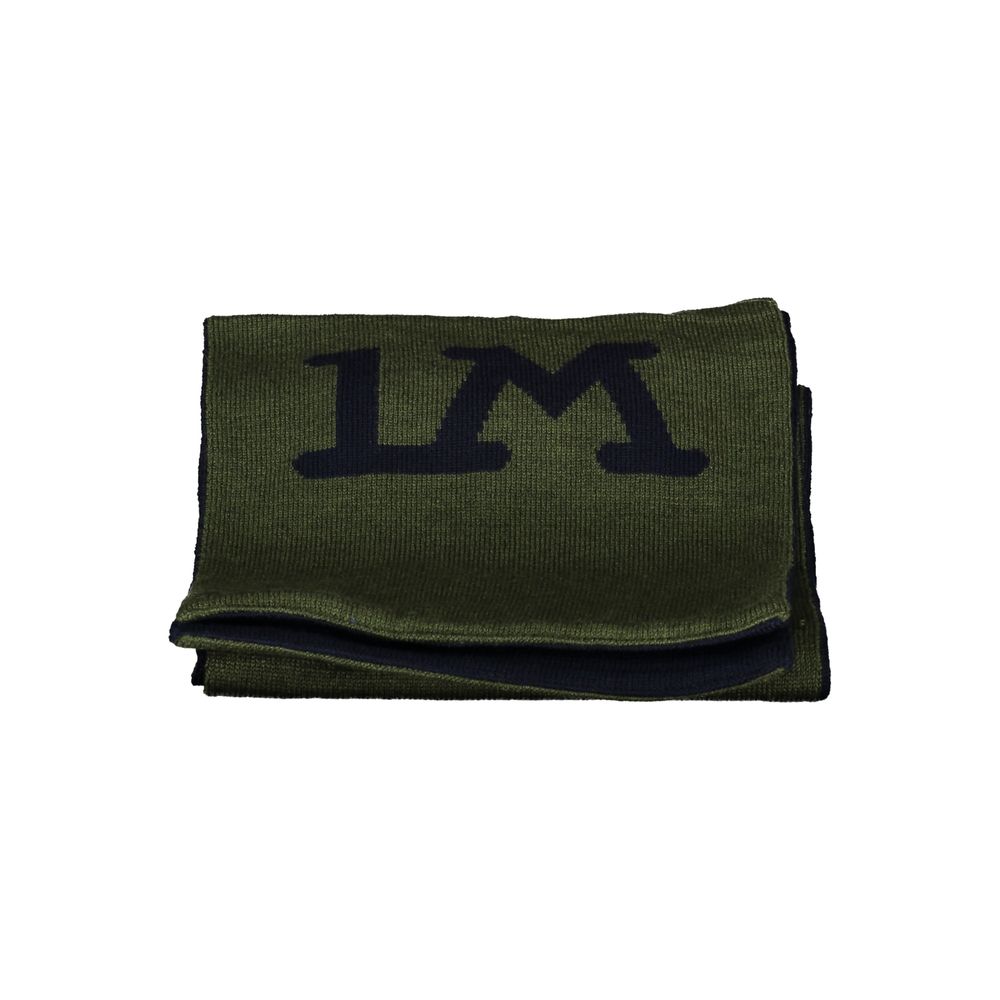 La Martina Green Polyester Scarf - ACCEXO