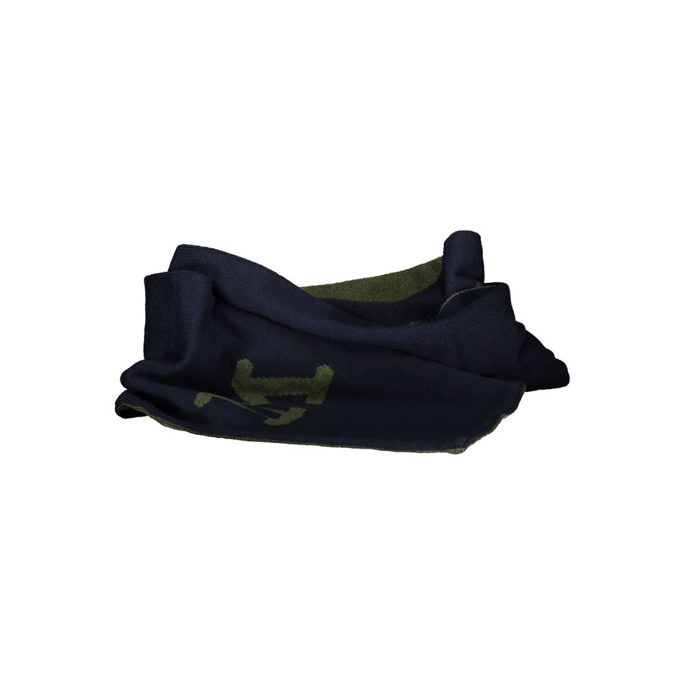 La Martina Green Polyester Scarf - ACCEXO