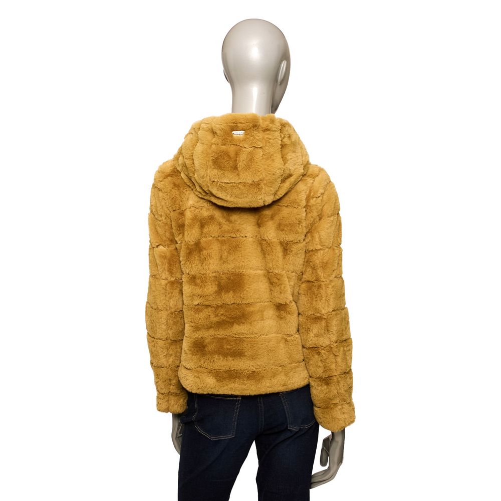 Baldinini Trend Yellow Polyester Women Jacket - ACCEXO