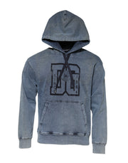 Dolce & Gabbana Blue Cotton Blend Hooded Sweatshirt Sweater - ACCEXO