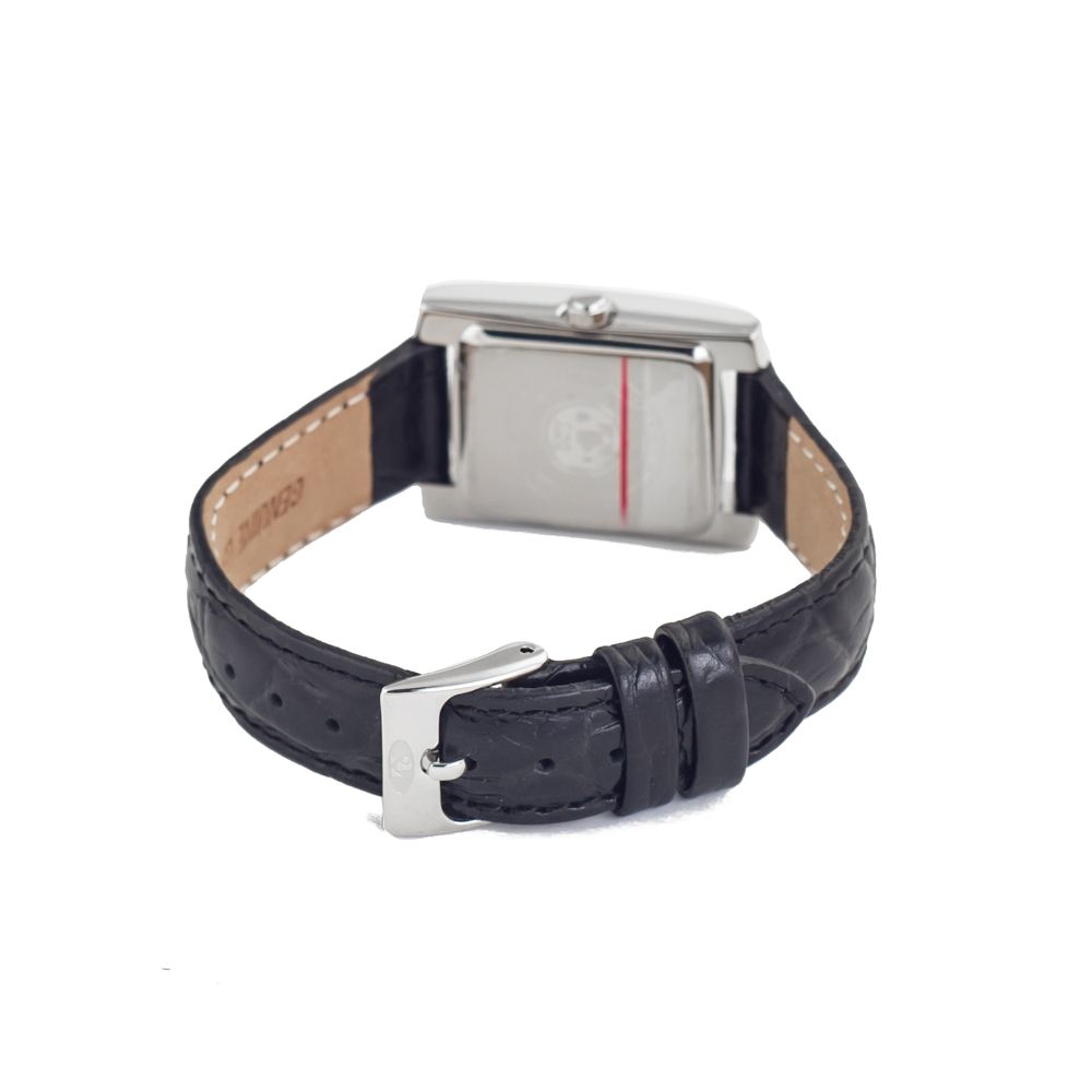 Time Force Black Leather Watch - ACCEXO
