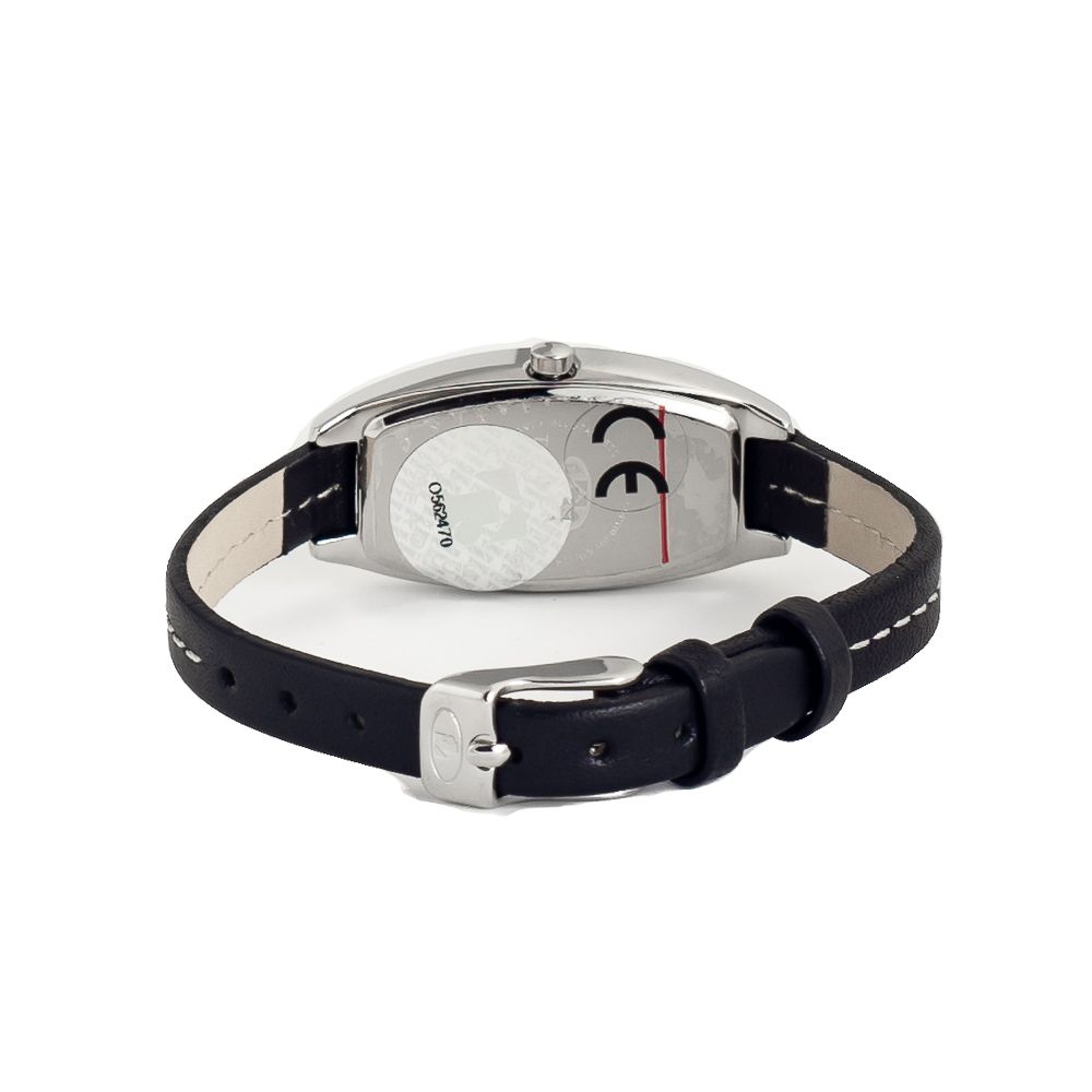 Time Force Black Leather Watch - ACCEXO
