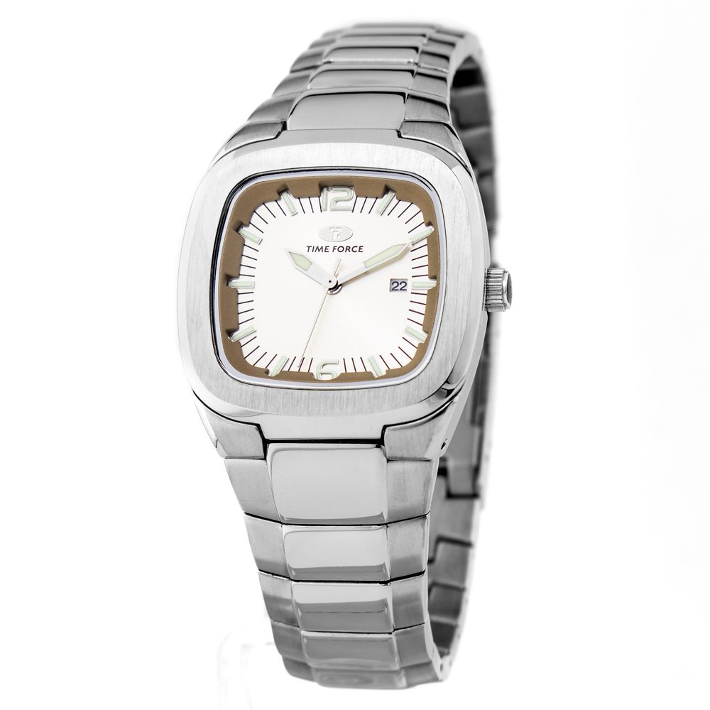 Time Force Silver Stainless Steel Watch - ACCEXO